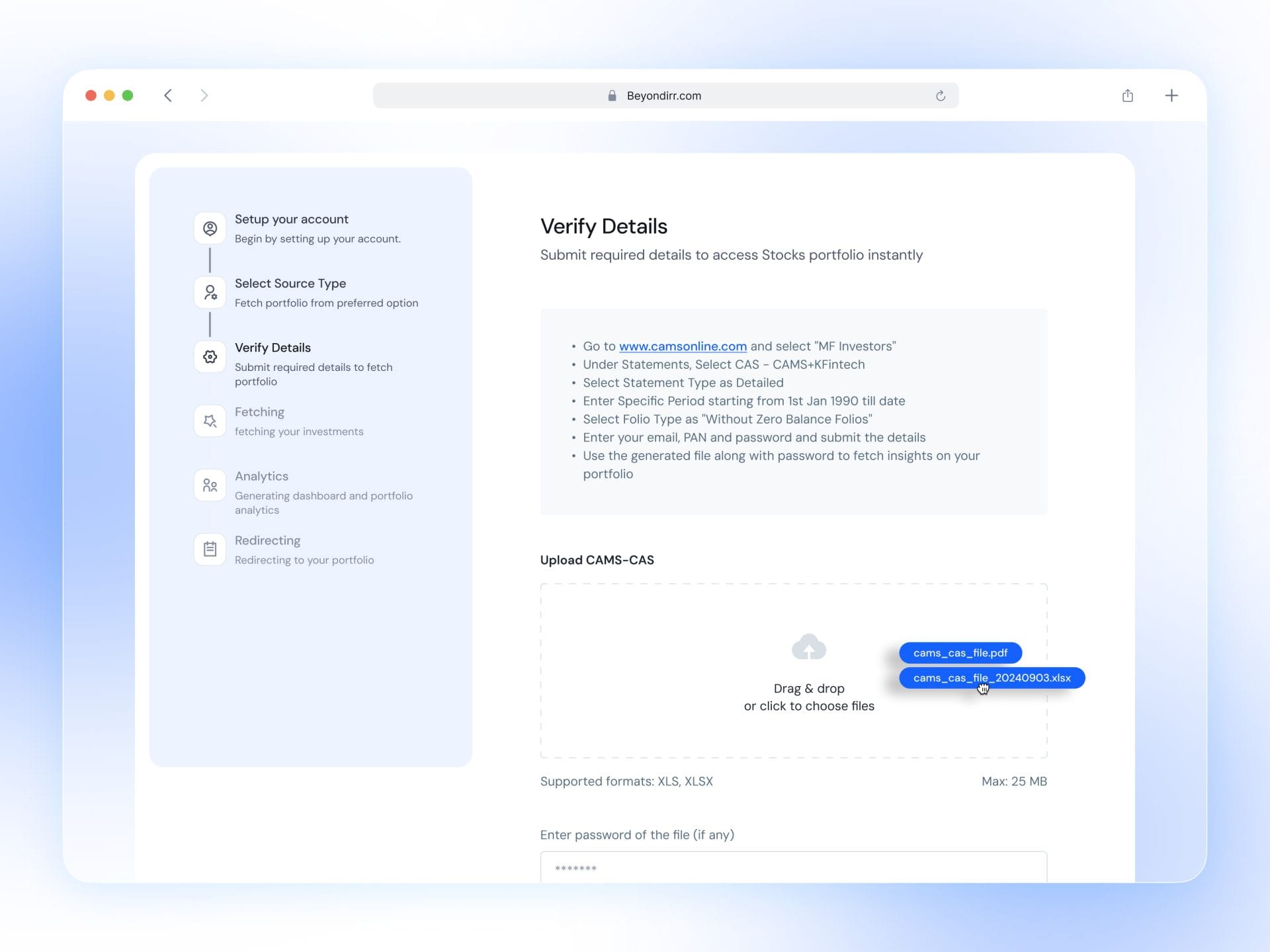Instant Portfolio Review
