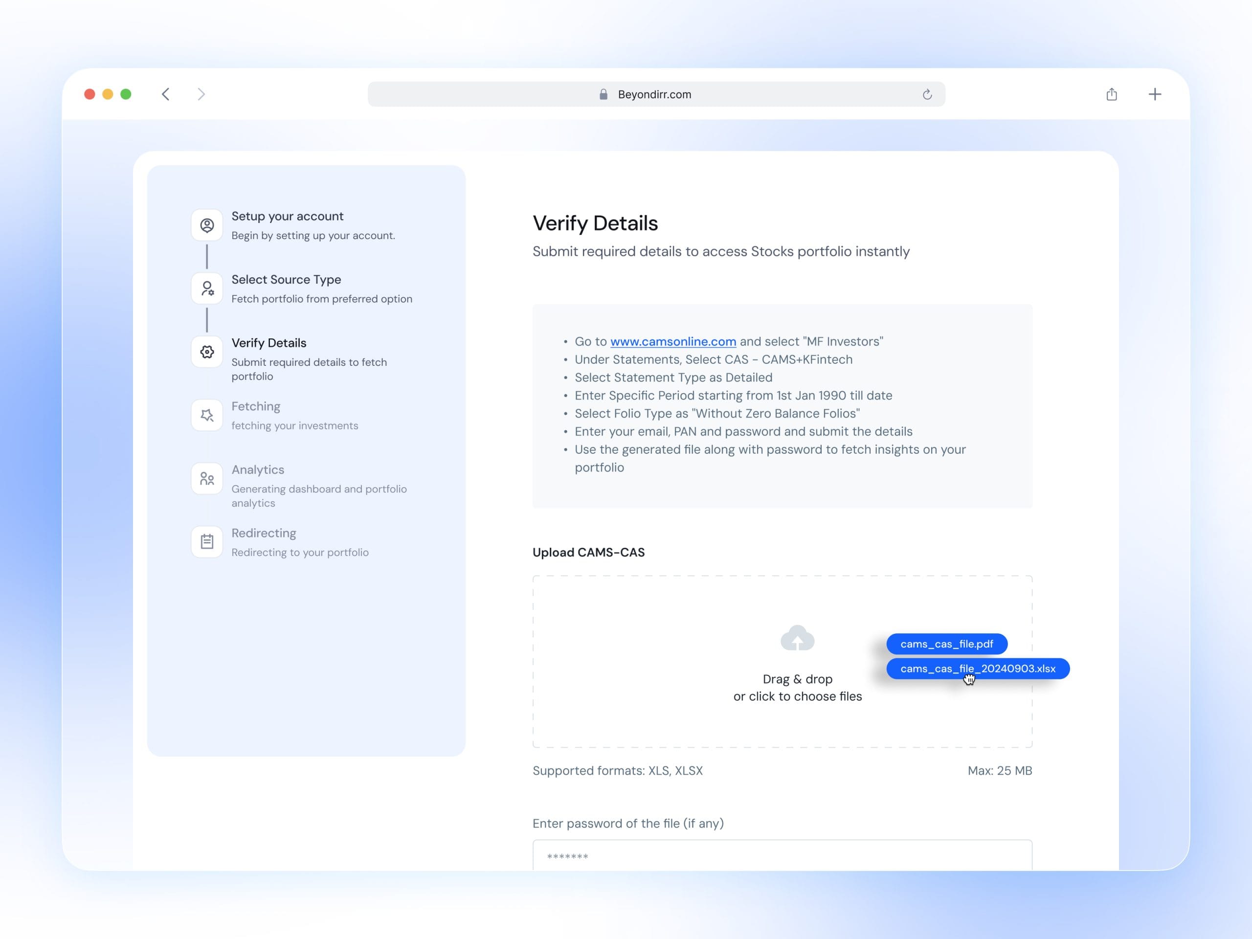 Instant Portfolio Review