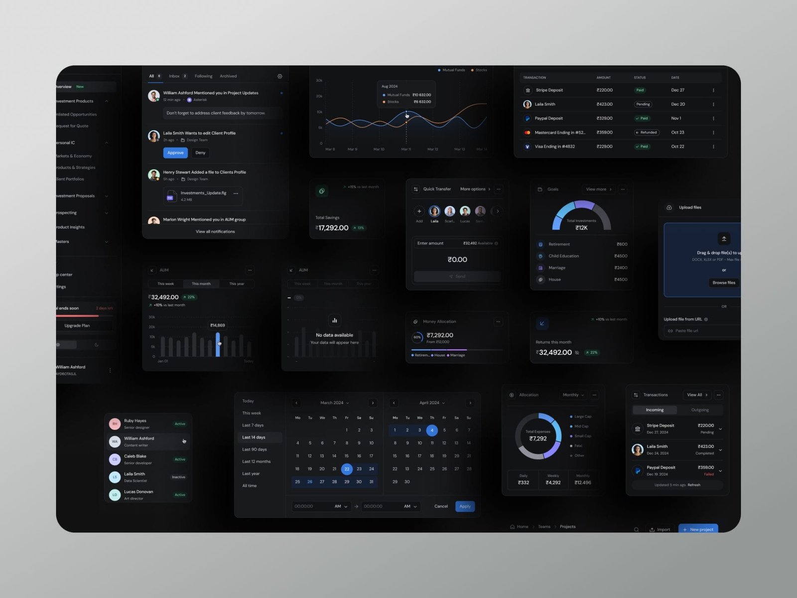 Design System – Dark Mode