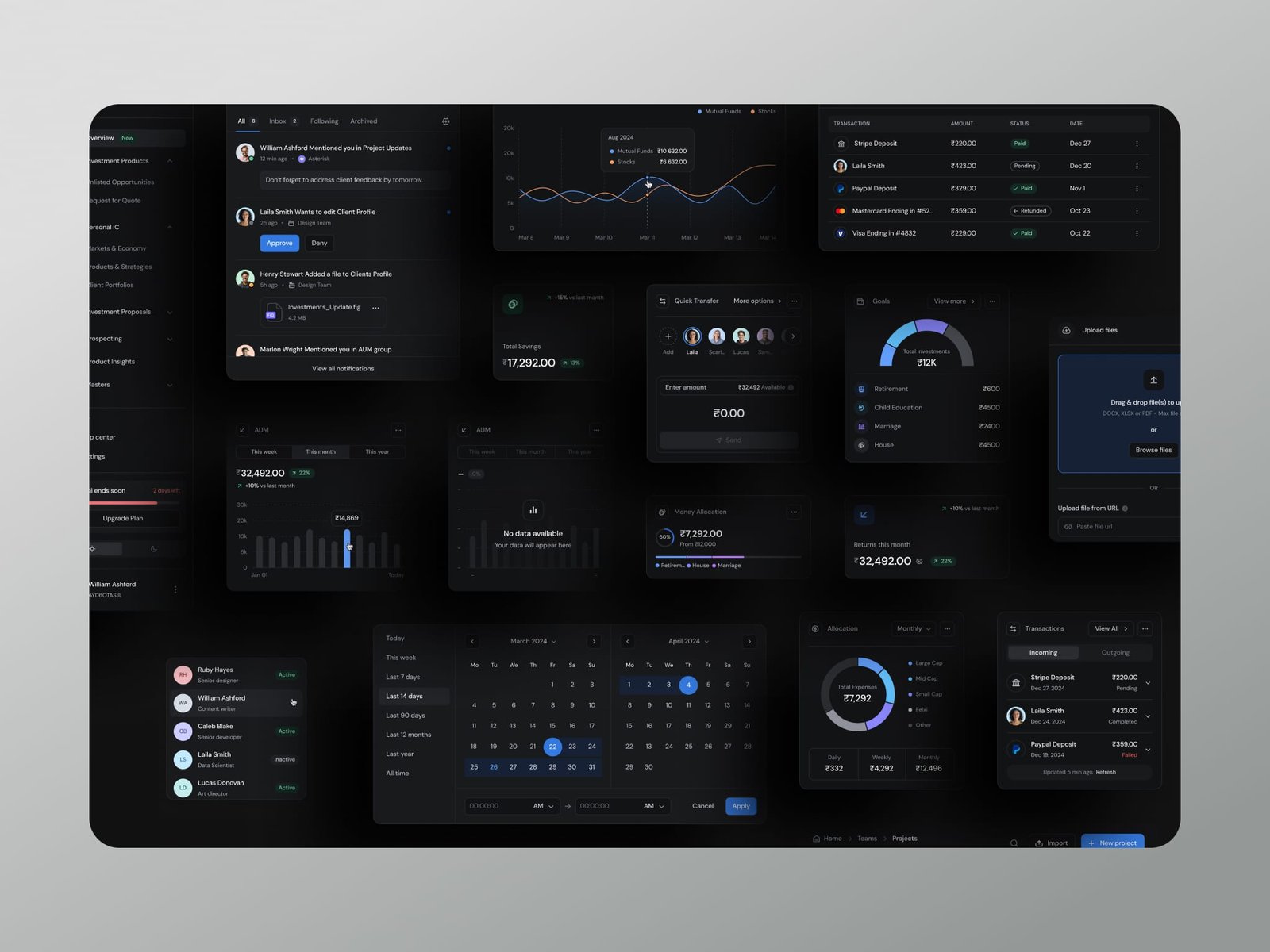 Design System – Dark Mode